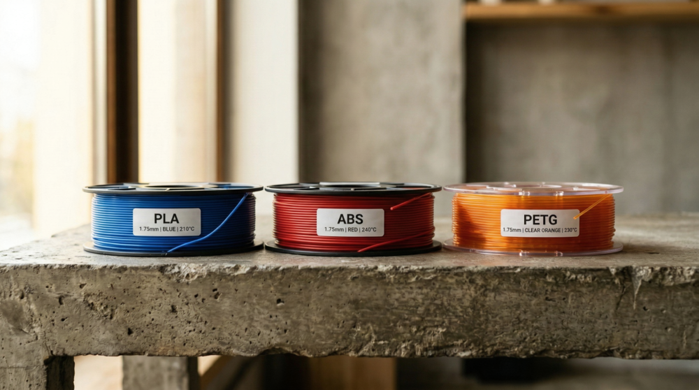 Материалы для 3D-печати: виды пластика и советы по выбору